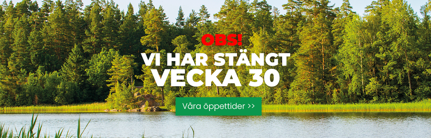 Semesterstängt